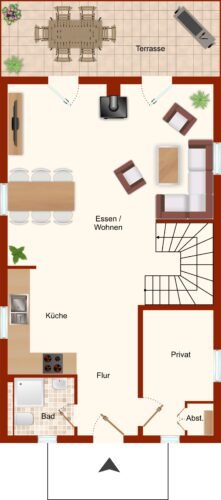 Grundriss Erdgeschoss